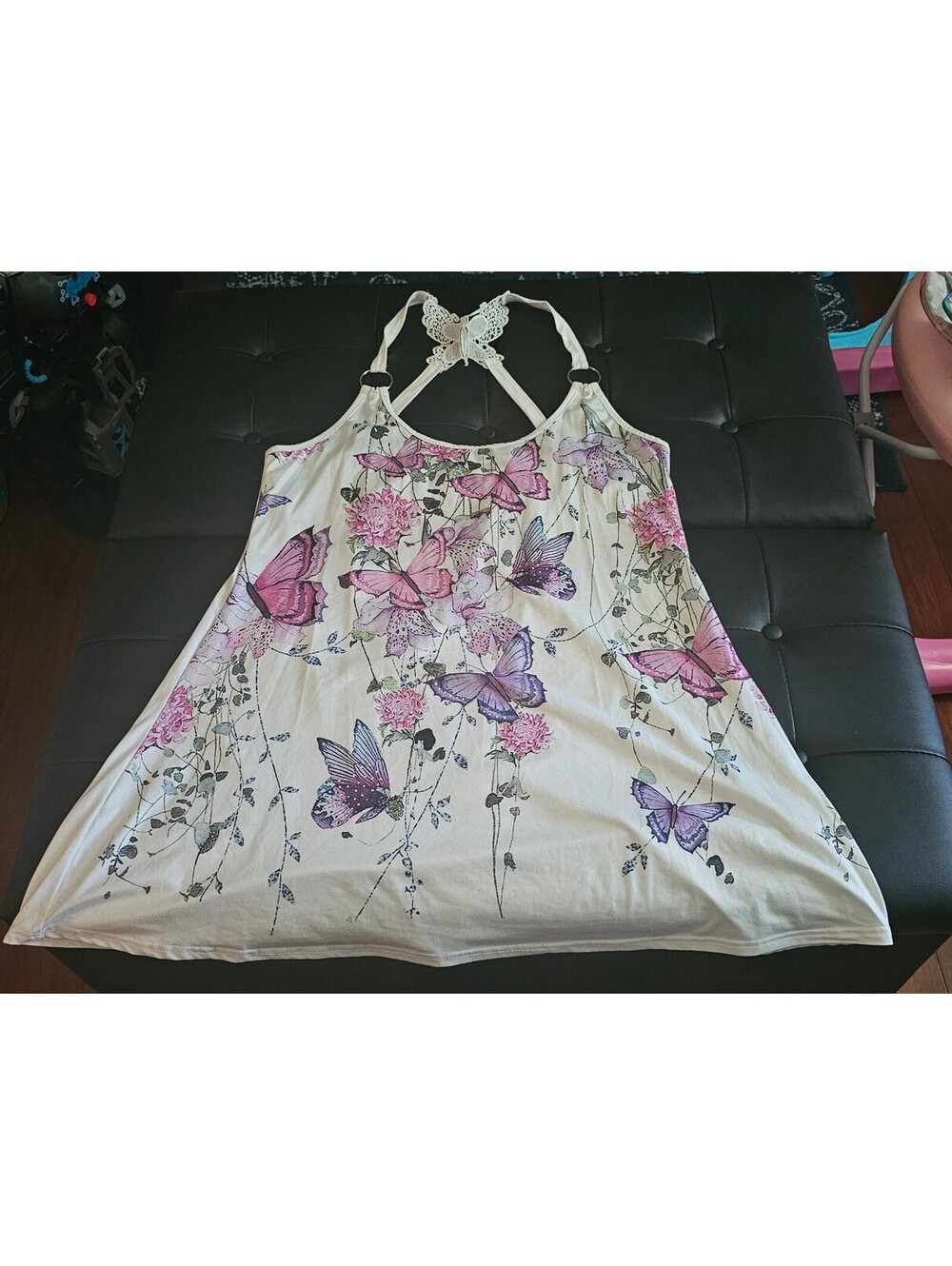 Womens rosegal 3x top euc
